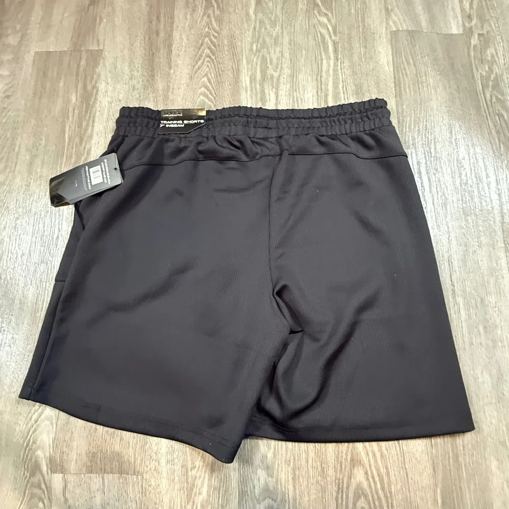 RBX Active Men's Black Training Shorts 7 Inch Inseam Size‎ L CRM5243A